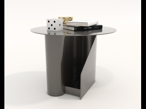 Contemporary Design Table and Chair Set 21 Modelo 3D