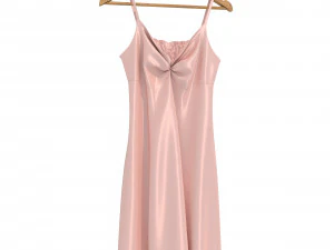 Dress on Hanger 8 3D Model