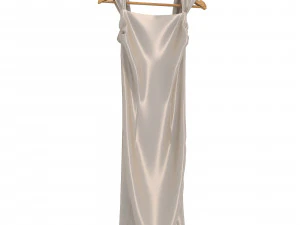 Dress on Hanger 8 3D Model