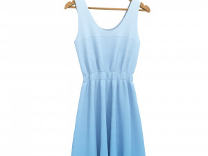 Dress on Hanger 8 Modèle 3D