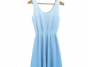 Dress on Hanger 8 3D Model