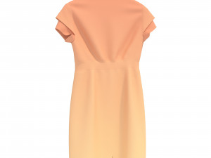 Dress on Hanger 8 Modèle 3D