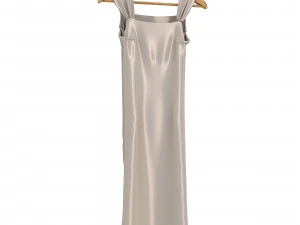 Dress on Hanger 8 3D Model
