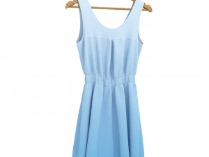 Dress on Hanger 8 Modèle 3D