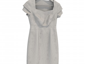 Dress on Hanger 8 Modèle 3D