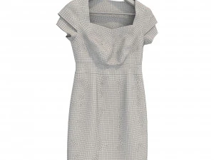 Dress on Hanger 8 3D Model