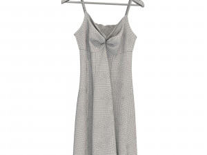 Dress on Hanger 8 Modèle 3D