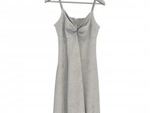 Dress on Hanger 8 3D Model