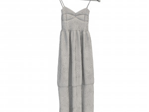 Dress on Hanger 8 Modèle 3D