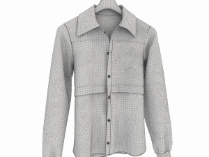 Clothing on Hanger 6 3D Model