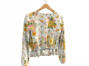 Clothing on Hanger 7 3D Model