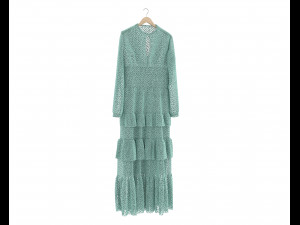 Dress on Hanger 9 3D 모델