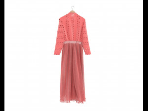 Dress on Hanger 9 3D 모델