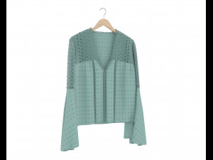 Shirt on Hanger 5 Modello 3D