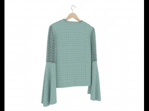 Shirt on Hanger 5 3D Model