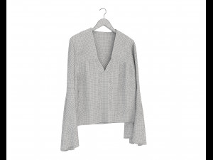 Shirt on Hanger 5 Modello 3D