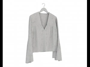 Shirt on Hanger 5 3D Model