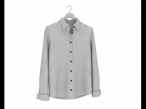 Shirt on Hanger 5 Modello 3D