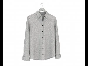 Shirt on Hanger 5 3D Model