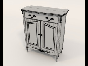 Classic Cabinet Collection 3D मॉडल