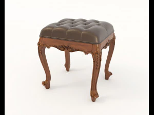 Classic Style Dressing Table 7 3D Model