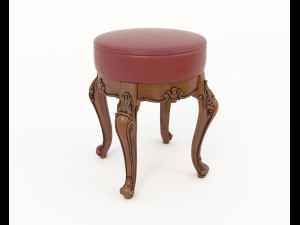Classic Style Dressing Table 8 3D Model