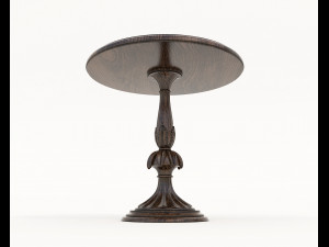 Classic Coffee Table and Armchairs 12 Modelo 3D