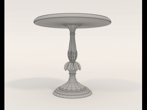 Classic Coffee Table and Armchairs 12 Modelo 3D