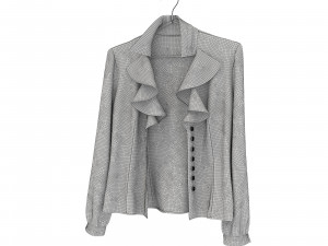 Clothing on Hanger 9 Modèle 3D