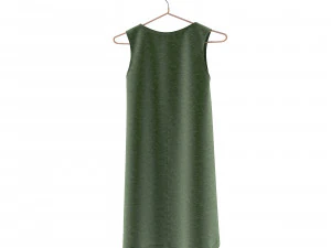 Clothing on Hanger 10 3D Model