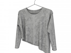 Clothing on Hanger 10 Modèle 3D