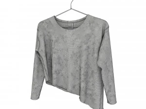 Clothing on Hanger 10 3D Model