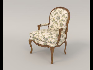 Classic Coffee Table and Armchairs 13 3Dモデル