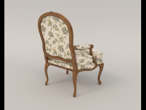 Classic Coffee Table and Armchairs 13 3Dモデル