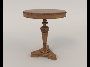 Classic Coffee Table and Armchairs 13 3Dモデル