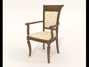 Restaurant Dining Table and Chairs Modelo 3D