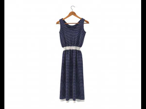 Dress on Hanger 10 3D Model