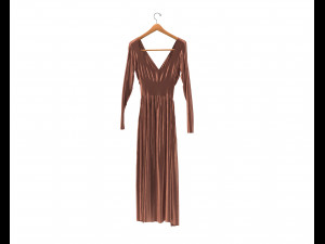 Dress on Hanger 10 Modelo 3D