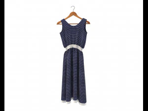 Dress on Hanger 10 3D Model