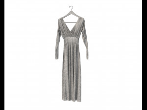 Dress on Hanger 10 Modelo 3D