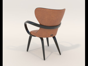 Contemporary Style Table and Chairs 13 Modelo 3D