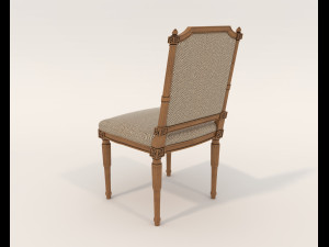 Classic Dining Table and Chairs 19 Modelo 3D