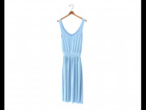 Dress on Hanger 11 3D Model