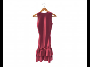 Dress on Hanger 11 3D 模型