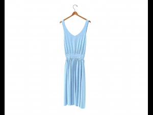 Dress on Hanger 11 3D Model