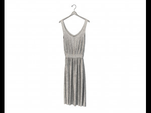 Dress on Hanger 11 3D 模型