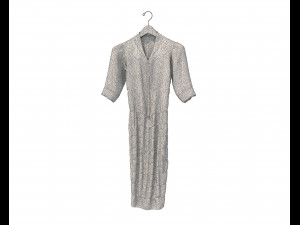 Dress on Hanger 11 3D 模型