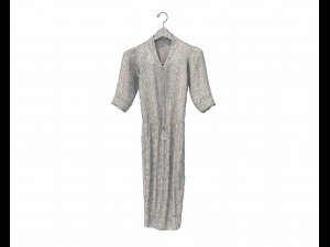 Dress on Hanger 11 3D Model