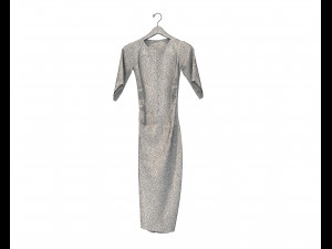 Dress on Hanger 11 3D 模型