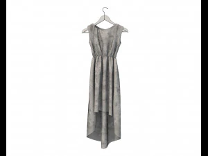 Dress on Hanger 11 3D Model